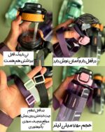 قمقمه قفل دار و نی دار «Looky» - Image 3