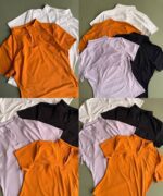 تیشرت یقه ۴ سانت زیپ دار «هِلما» - Image 2