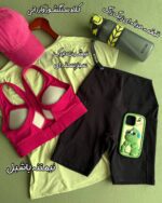 بایکر جیب دار مشکی «کارا» - Image 4